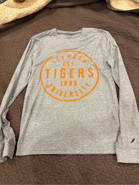 🐅 Clemson Tigers Long Sleeve Tee | League 91 Repreve | Size Small